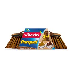 Vileda 133580 balai Intérieure Balai à poils souples Polyéthylène téréphthalate (PET) Marron