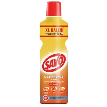 Savo Prim Fresh Scented Disinfectant - 12 Liters