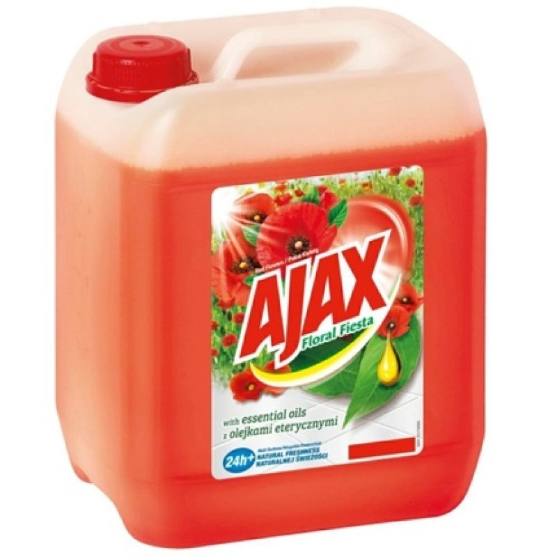 Ajax Multi-Purpose Liquid Field Flowers 5 Liters - Effective Cleaning Solution