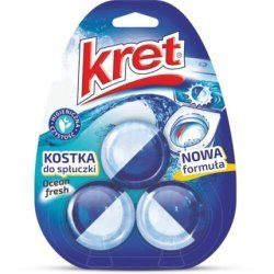 Kret Ocean Fresh Flush Block 3x50g - Pack of 3