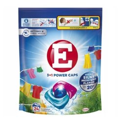 Henkel E Power Caps Laundry Capsules For Colored And Dark Fabrics - 24 Pieces