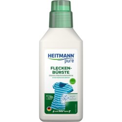 HEITMANN Pure Vegan Stain Brush Stain Remover with Practical Brush Head Ideal for Collars and Cuffs 250ml