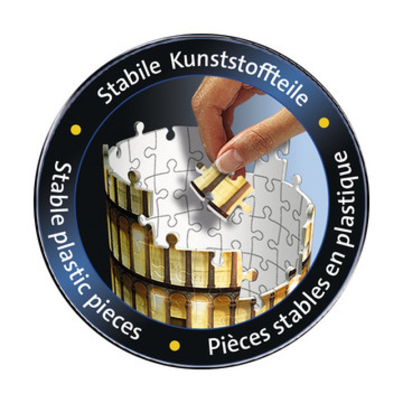 Ravensburger Puzzle 3D Tour de Pise illuminée