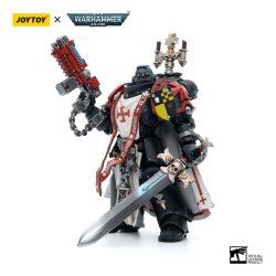 Warhammer 40k figurine 1/18 Black Templars Sword Brethren Brother Lombast 12 cm