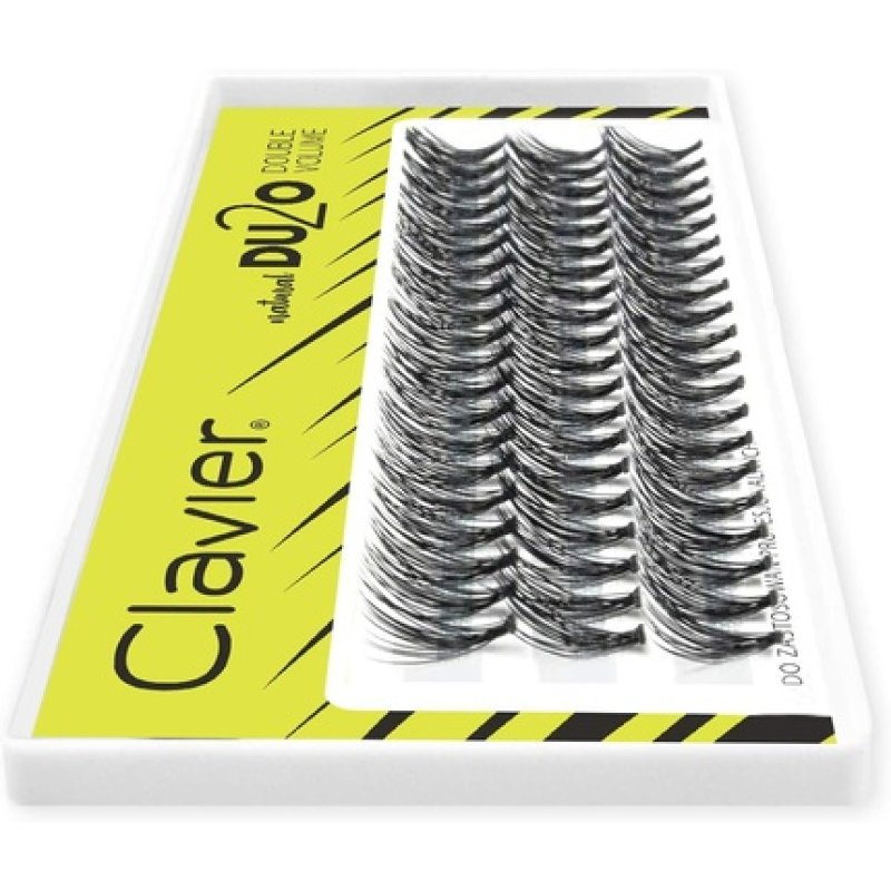 Clavier Du2o Double Volume Cluster Eyelashes Various Lengths 8-14mm Ultravolume