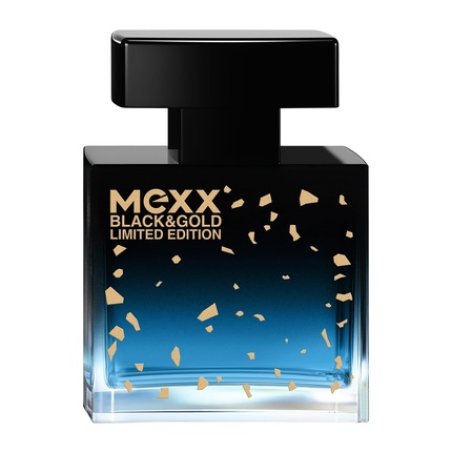 Mexx Black & Gold Limited Edition Man Eau de Toilette Woody-Fruity Men's Fragrance 30ml