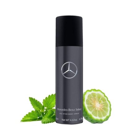Mercedes-Benz Select Deodorant Spray Fast Drying Formula 4.6 Oz