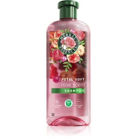 Herbal Essences Rose Scent Petal Soft Shampoo - Dry and Damaged Hair, 350 ml