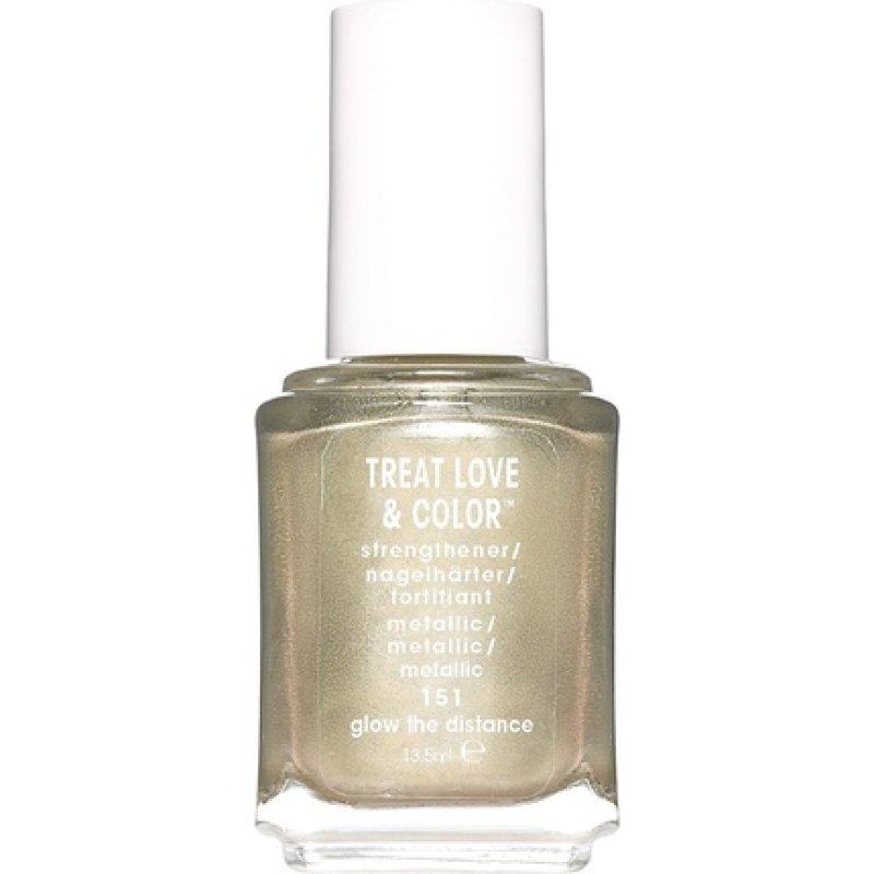 Essie Nail Polish Strengthening Treat Love Colour Metallic 151 Glow the Distance TLC Care Nail Varnish 13.5ml