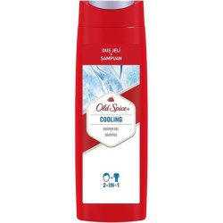 Old Spice Cooling 2-in-1 Shower Gel Shampoo 400ml