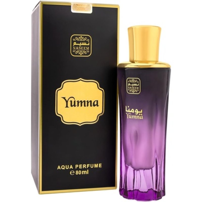 Naseem Yumna Non-Alcoholic Perfume 80ml - Unisex Refreshing Eau De Parfum