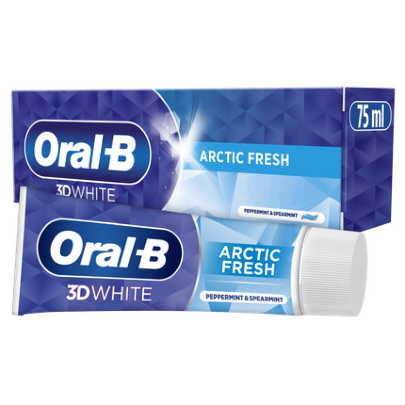 Oral B Arctic Fresh Toothpaste 12x75ml