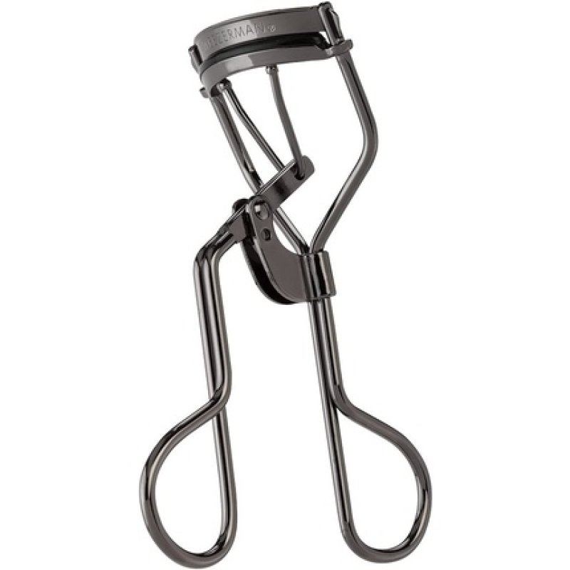 TWEEZERMAN ProMaster Studio Collection Eyelash Curler with Extra Wide Almond Shaped Eyes and 3 Replacement Pads