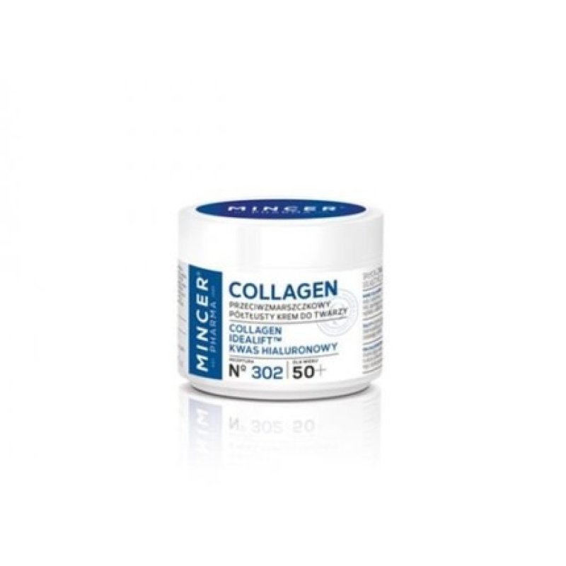 Mincer Pharma Collagen Anti-Wrinkle Cream with Hyaluronic Acid Idealift™ 50 50ml