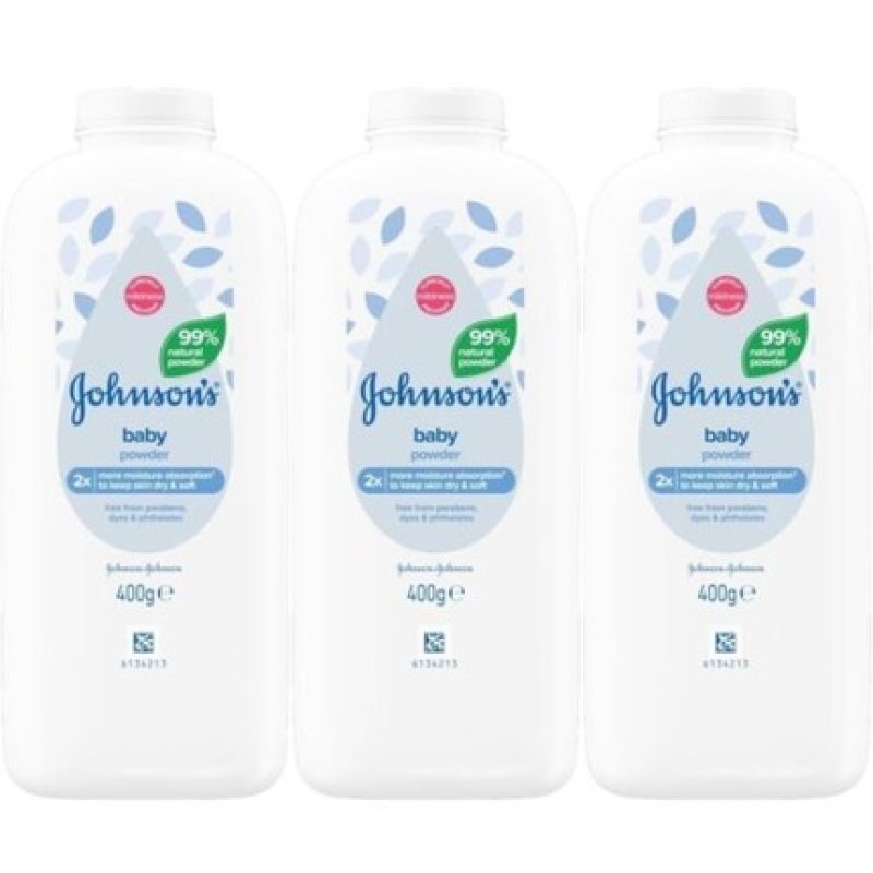 Johnson's Baby Natural Powder 400g