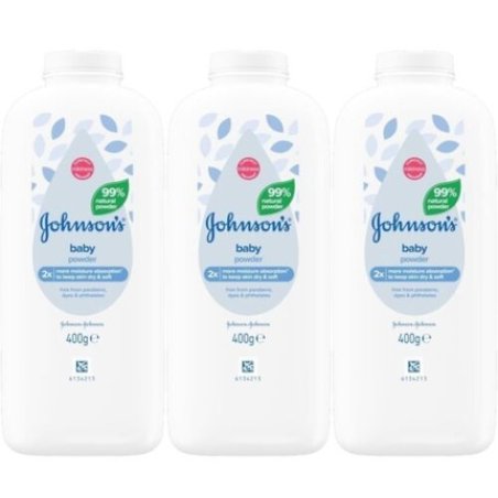 Johnson's Baby Natural Powder 400g