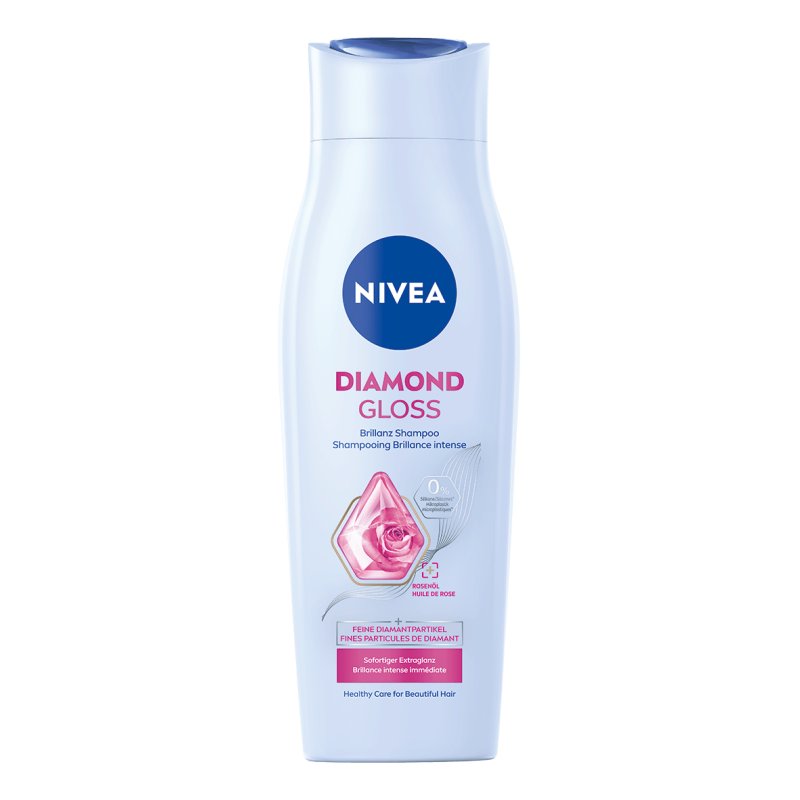 NIVEA Diamond Gloss 250 ml Shampoing Non-professionnel Femmes