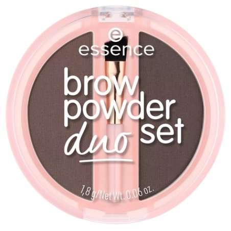 Essence Brow Powder Duo Set Eyebrow Powder 03 Dark 1.8g