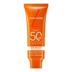 Lancaster Sun Beauty Sensitive Skin Mineral Face Cream SPF 50 Crème d’écran solaire Visage Adultes