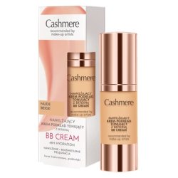 Cashmere Bb Moisturizing Tinted Foundation Cream With Ectoin In Nude Beige, 30ml