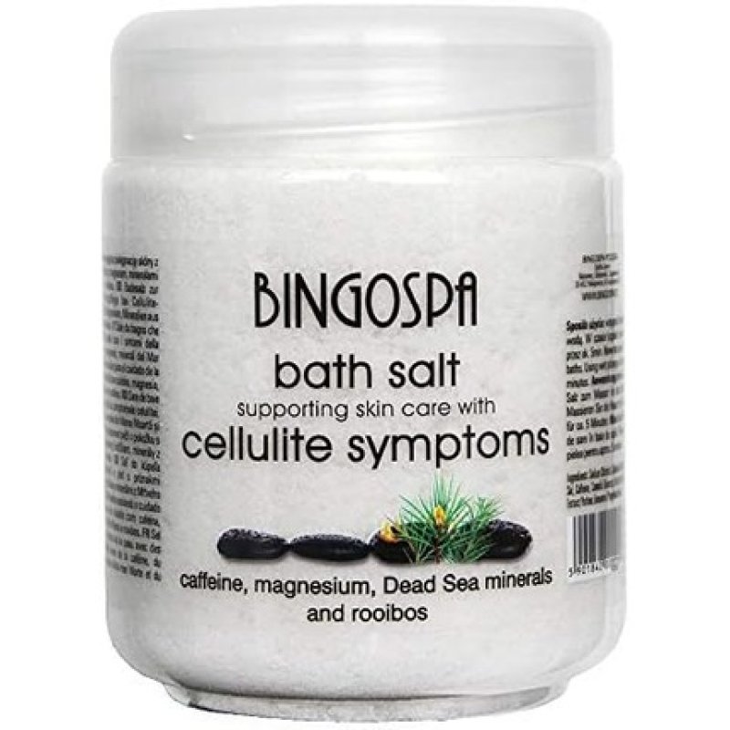 Bingospa Bath Salt Against Cellulite, Stretch Marks, and Muscle Tension