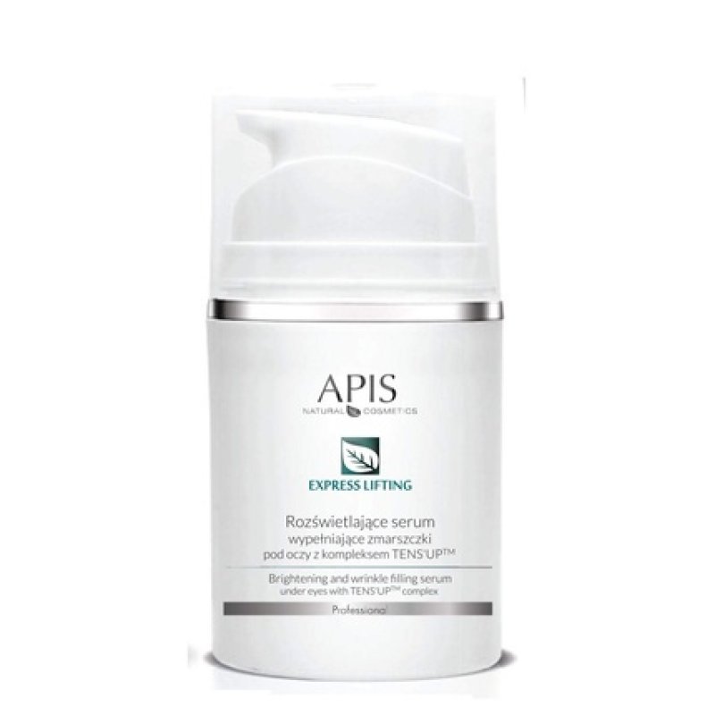 APIS EXPRESS LIFTING Illuminating Serum for Wrinkle Reduction Around the Eyes with TENS'UP Complex 50ml