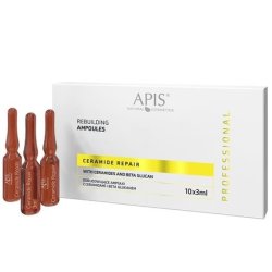 Apis Ceramide Repair Rebuilding Ampoules With Ceramides And Beta Glucan 10 X 3ml