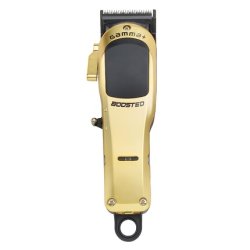 GAMMAPIU' BOOSTED Professional Modular Hair Clipper 7200 RPM Rotary Motor 45mm Blade Lithium Battery 8 Professional