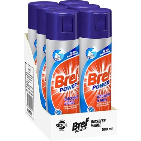 Bref Power Oven & Grill Cleaner with Activated Foam 500ml