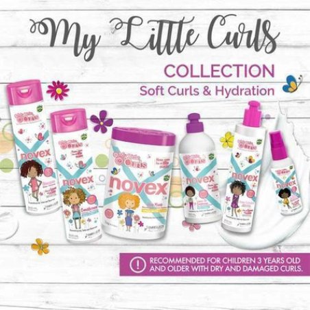 Novex My Little Curls Conditioner Curls Activator Detangler Spray Shampoo