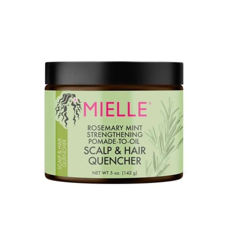 Mielle Organics Rosemary Mint Strengthening Pomade-To-Oil Scalp & Hair Quencher 5 Ounces