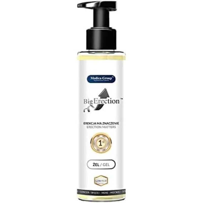BigErection Gel for Strong and Long-Lasting Erections 150ml - Medica-Group