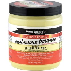 Aunt Jackies Flaxseed Mane Tenance Defining Curl Whip 426g/15oz