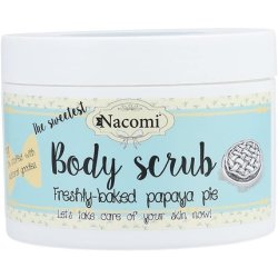 Nacomi Natural Vegan Body Scrub Freshly Baked Papaya Pie 200g
