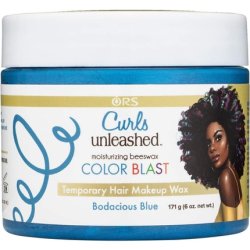 Color Blast Temporary Hair Makeup Wax Bodacious Blue