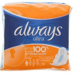 Always Ultra Normal Damenbinde with Wings Size 1 50g