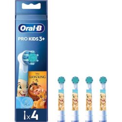 Oral-B Pro Kids Toothbrush Heads The Lion King - 4 Pack