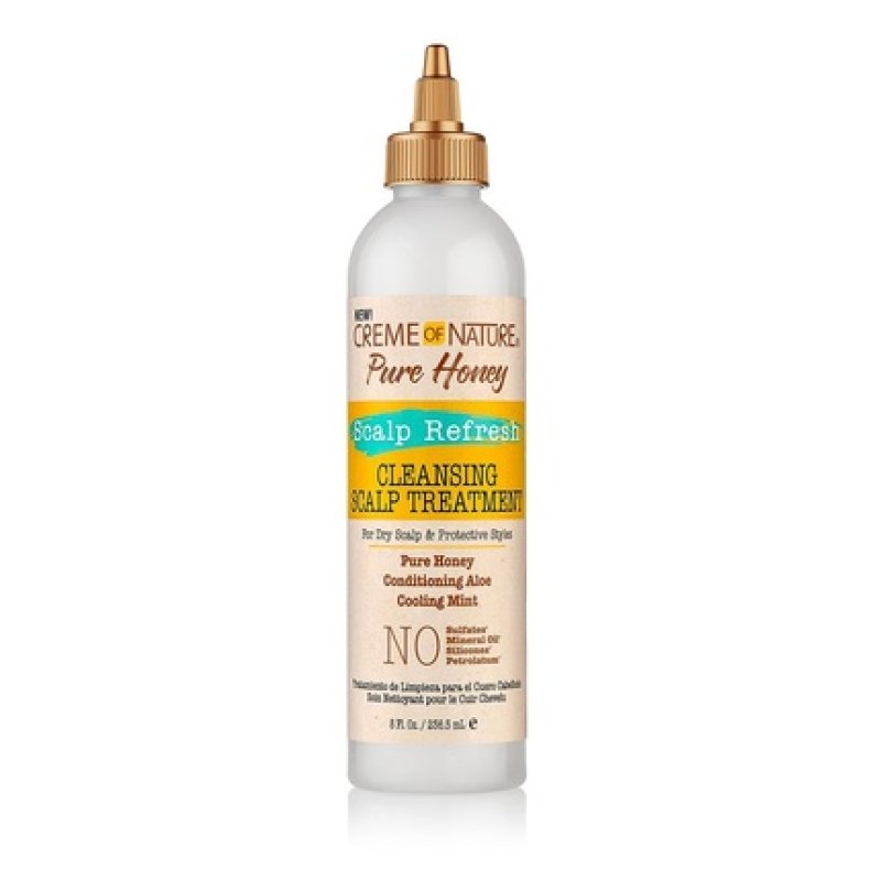 Creme of Nature Scalp Cleansing Treatment Scalp Refresh Braid Wash Hair Cleanser 8 Oz