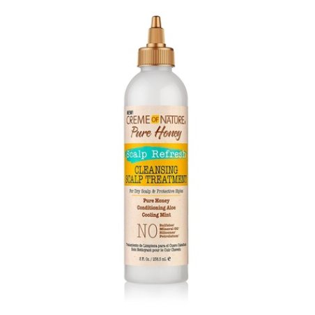 Creme of Nature Scalp Cleansing Treatment Scalp Refresh Braid Wash Hair Cleanser 8 Oz