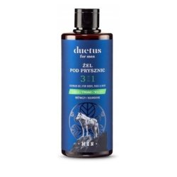 Duetus Men's 3-In-1 Nourishing Shower Gel, 300ml