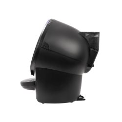 Whisker - Litter Hopper with Bonnet - Black