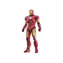 Iron Man figurine Movie Masterpiece Diecast 1/6 Iron Man Mark VI (Fractal Armor) Hot Toys Exclusive 33 cm