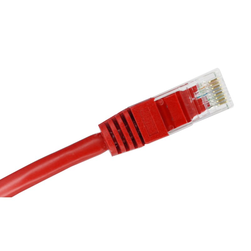 Alantec KKU5CZE0.25 câble de réseau Rouge 0,25 m Cat5e U/UTP (UTP)