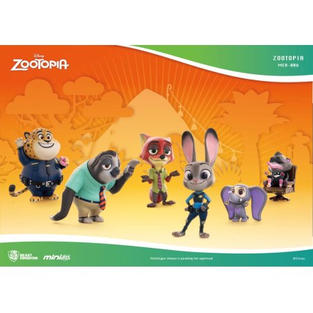 Zootopie assortiment figurines Mini Egg Attack Blind Box Series 10 cm (6)
