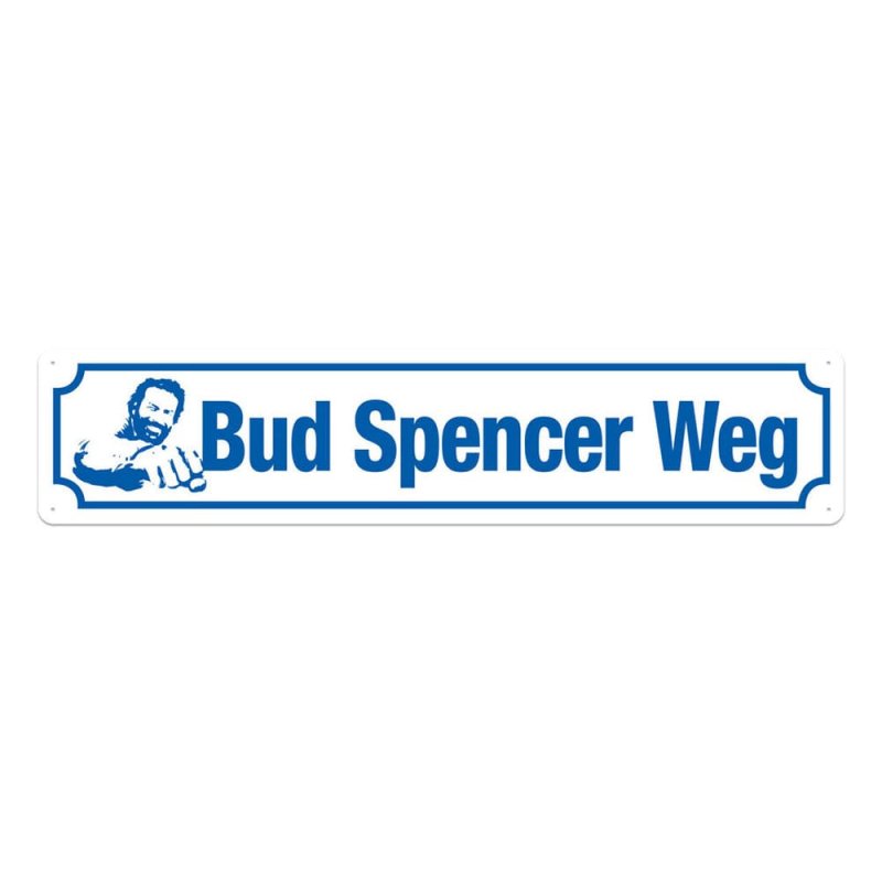 Bud Spencer panneau métal Bud Spencer Weg 46 x 10 cm