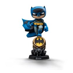 Batman figurine Mini Co. PVC Batman on Bat-Signal (Blue Variant) 15 cm