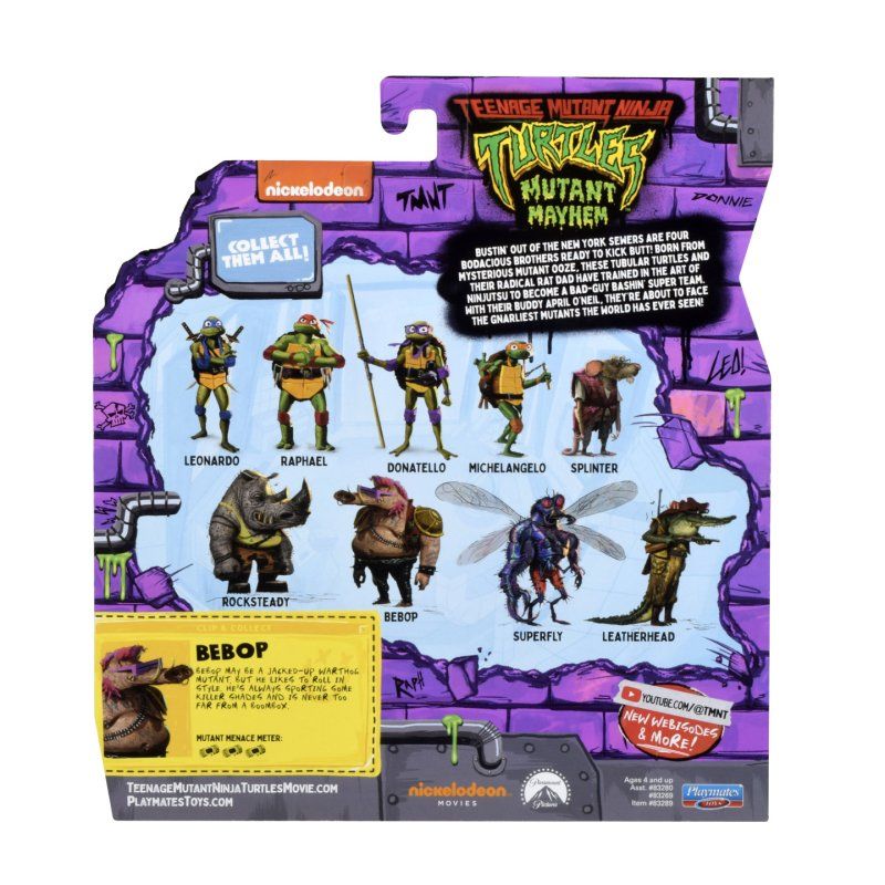 Teenage Mutant Ninja Turtles Movie Basic Figures Asst Wave 1