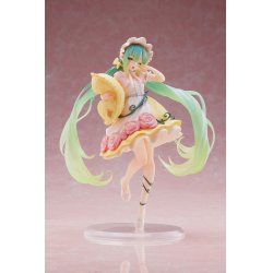 Hatsune Miku statuette PVC Hatsune Miku Wonderland Figure Sleeping Beauty Reissue 18 cm