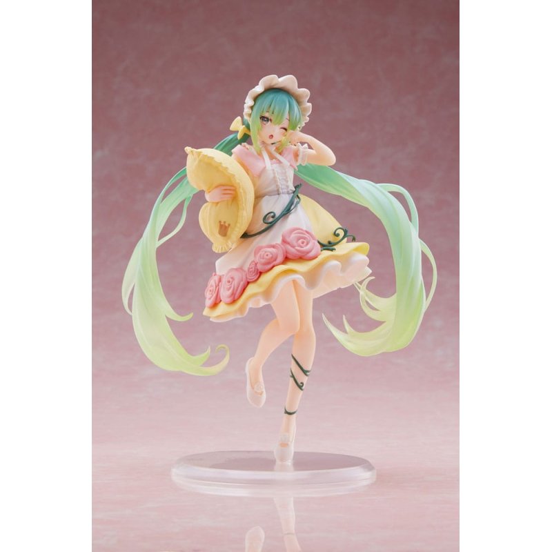 Hatsune Miku statuette PVC Hatsune Miku Wonderland Figure Sleeping Beauty Reissue 18 cm