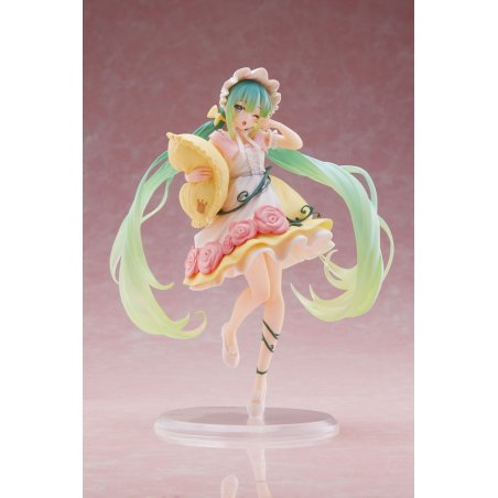 Hatsune Miku statuette PVC Hatsune Miku Wonderland Figure Sleeping Beauty Reissue 18 cm